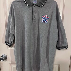 Mens 2002 NFL Pro Bowl NFL All Star Game Polo Grey, 2xl